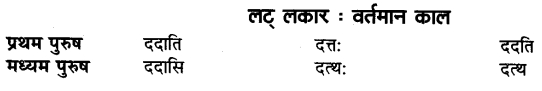 UP Board Solutions for Class 11 Sahityik Hindi धातु-रूप-प्रकरणे 8