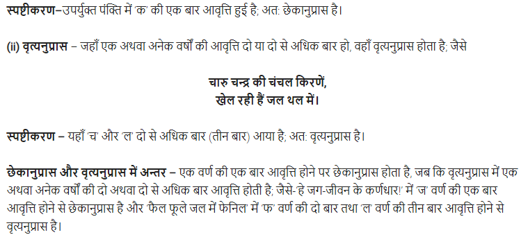 UP Board Solutions for Class 11 Samanya Hindi अलंकार img-6