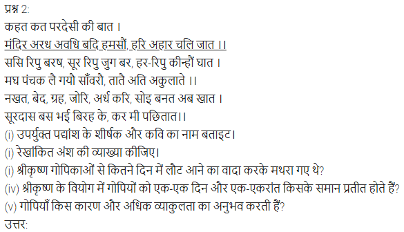 UP Board Solutions for Class 11 Samanya Hindi काव्यांजलि Chapter 2 सूरदास img-10