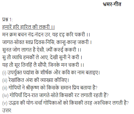 UP Board Solutions for Class 11 Samanya Hindi काव्यांजलि Chapter 2 सूरदास img-8