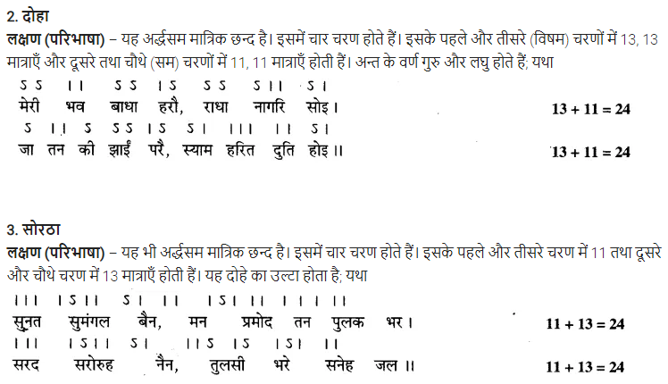 UP Board Solutions for Class 11 Samanya Hindi छन्द img-6