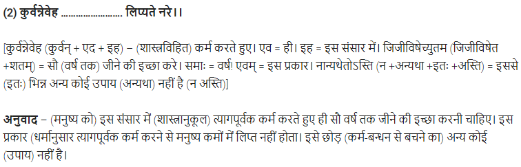 UP Board Solutions for Class 11 Samanya Hindi संस्कृत दिग्दर्शिका Chapter 3 सदाचारोपदेशः img-2