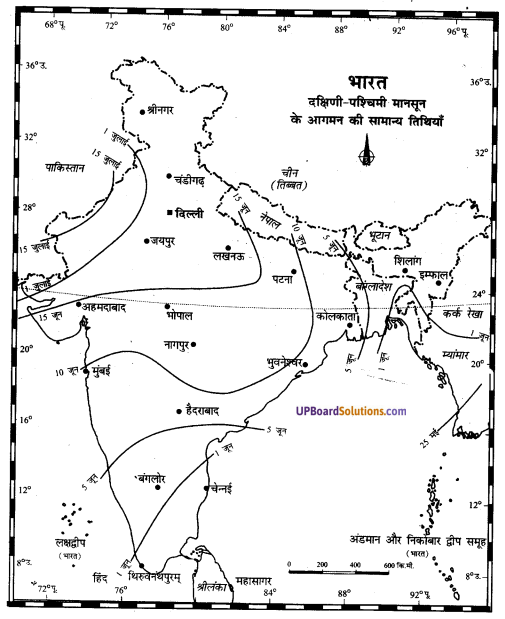 UP Board Solutions for Class 11Geography Indian Physical Environment Chapter 7 Natural Hazards and Disasters  (प्राकृतिक संकट तथा आपदाएँ) img 11