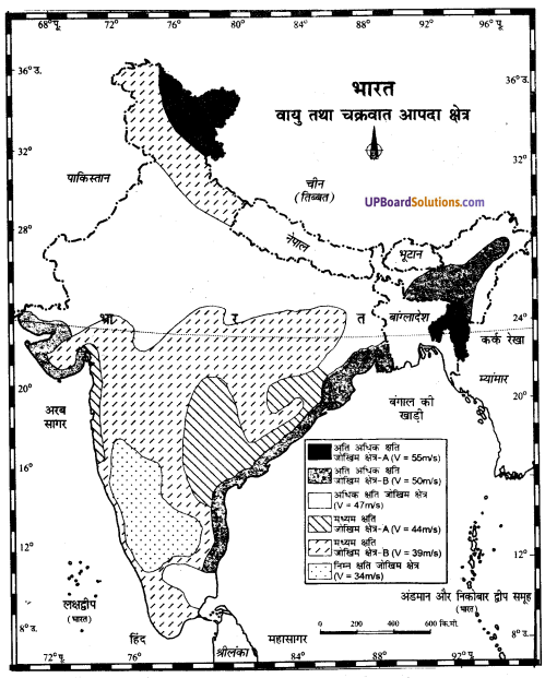 UP Board Solutions for Class 11Geography Indian Physical Environment Chapter 7 Natural Hazards and Disasters  (प्राकृतिक संकट तथा आपदाएँ) img 23