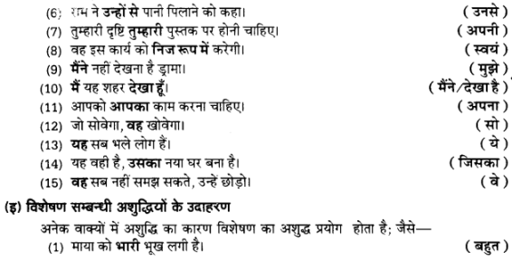 UP Board Solutions for Class 12 Samanya Hindi वाक्यों में त्रुटि-मार्जन img 8