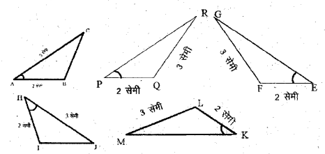 UP Board Solutions for Class 6 Maths Chapter 13 त्रिभुज 13c 1
