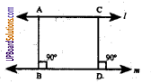 UP Board Solutions for Class 6 Maths Chapter 9 लम्ब और समान्तर रेखाएँ 1