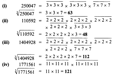 UP Board Solutions for Class 8 Maths Chapter 3 घनमूल img-36