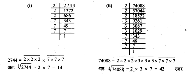 UP Board Solutions for Class 8 Maths Chapter 3 घनमूल img-7