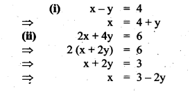 UP Board Solutions for Class 8 Maths Chapter 7 युगपत समीकरण img-1