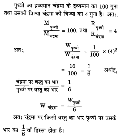 UP Board Solutions for Class 9 Science Chapter 10 Gravitation image -1